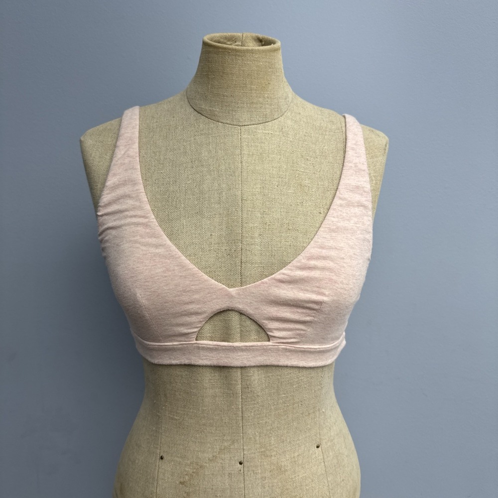 Soma Tale Tell Bralette Women S Pale Pink Lounging Sporty Bra Wearable Comfy